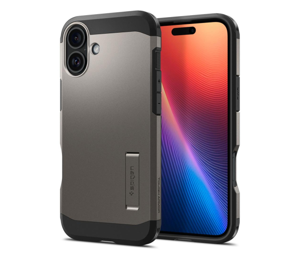 Spigen Tough Armor Mag Magsafe do iPhone 16 Gunmetal - 1279704 - zdjęcie